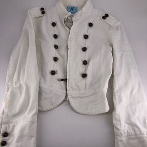 Marciano white blazer